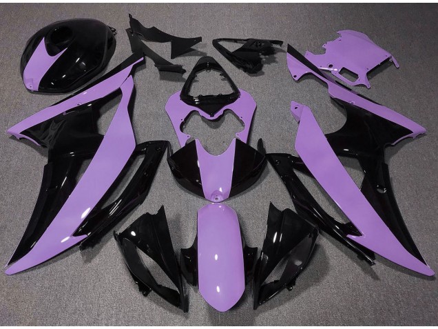 08-16 High Viz Purple Yamaha R6 Motorcycle Fairings