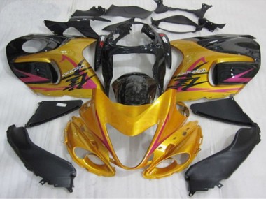 Best 08-20 Gold Suzuki GSXR 1300 Hayabusa Motorcycle Fairings