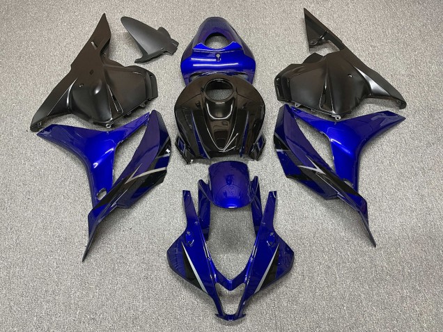 09-12 Deep Blue with Black Honda CBR600RR Motorcycle Fairings