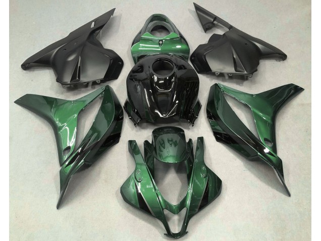 09-12 Deep Green with Black Honda CBR600RR Motorcycle Fairings