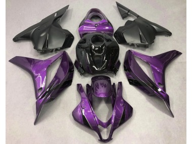 Best 09-12 Deep Purple with Black Honda CBR600RR Motorcycle Fairings