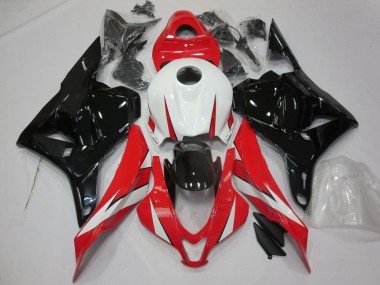 Best 09-12 Gloss Red White and Black Honda CBR600RR Motorcycle Fairings