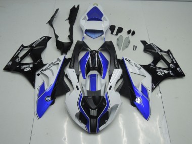 Best 09-14 Alien Blue and White BMW S1000RR Motorcycle Fairings