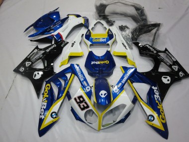 Best 09-14 Alien Blue and White BMW S1000RR Motorcycle Fairings