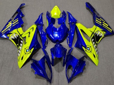 Best 09-14 Alien Blue and White BMW S1000RR Motorcycle Fairings