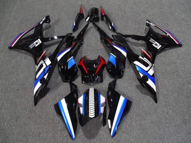 Best 09-14 Alien Blue and White BMW S1000RR Motorcycle Fairings