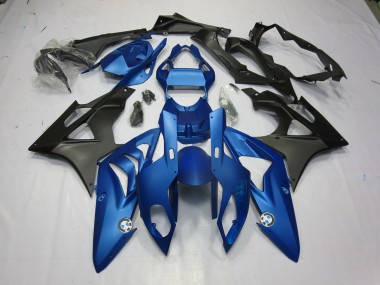 Best 09-14 Alien Blue and White BMW S1000RR Motorcycle Fairings