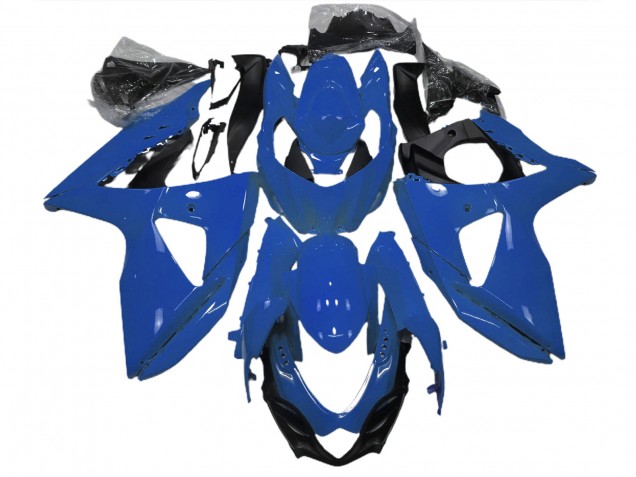 09-16 Gloss Blue Suzuki GSXR 1000 Motorcycle Fairings