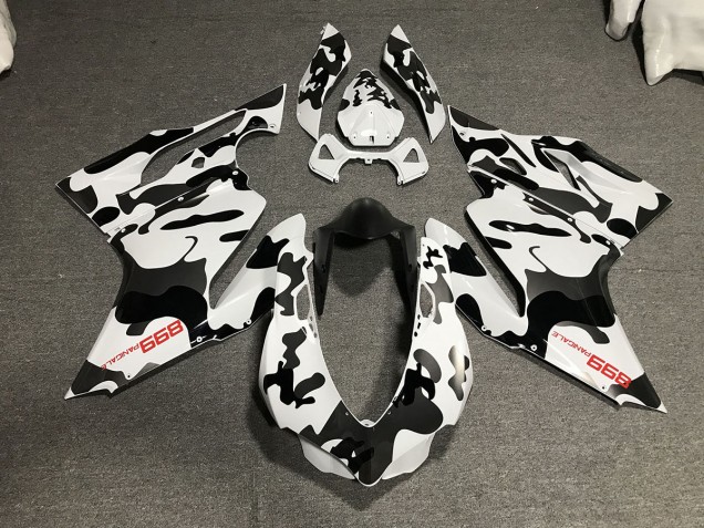 11-14 Winter Camo Ducati Ducati 1199 Motorcycle Fairings