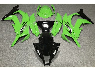 Best 11-15 Gloss Green & Logos Kawasaki ZX10R Motorcycle Fairings