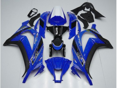 Best 11-15 OEM Style Blue Kawasaki ZX10R Motorcycle Fairings