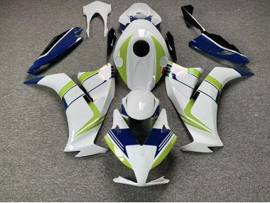 Best 12-16 Gloss Blue and Lime Honda CBR1000RR Motorcycle Fairings