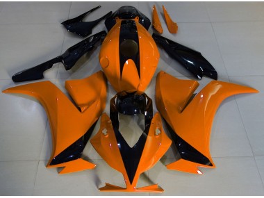 Best 12-16 Gloss Orange and Black Honda CBR1000RR Motorcycle Fairings