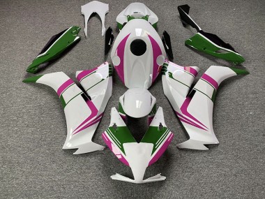 Best 12-16 Gloss Pink and Green Honda CBR1000RR Motorcycle Fairings