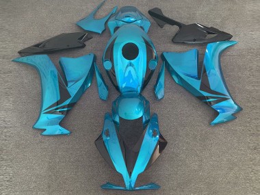 Best 12-16 Light Blue & Black Style Honda CBR1000RR Motorcycle Fairings