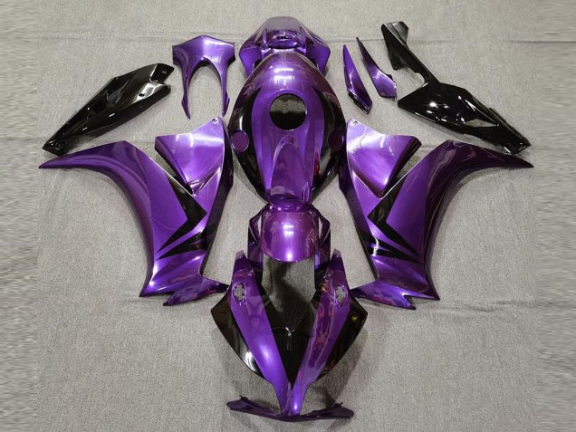 12-16 Purple & Black Style Honda CBR1000RR Motorcycle Fairings