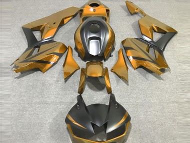 Best 13-23 Gold and Matte Black Honda CBR600RR Motorcycle Fairings