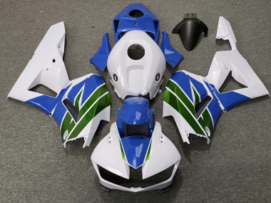 Best 13-23 Green and Blue Gloss Honda CBR600RR Motorcycle Fairings