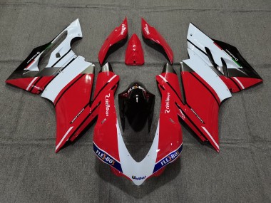 Best 15-17 Red OEM Style Ducati Ducati 959 1299 Motorcycle Fairings