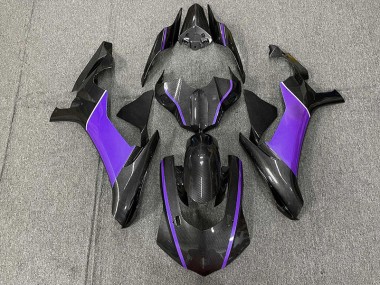 Best 15-19 Carbon Fiber & Purple Yamaha R1 Motorcycle Fairings