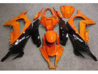 Best 16-19 Gloss Orange and Black Kawasaki ZX10R Motorcycle Fairings