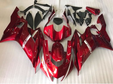 Best 17-21 Candy Apple Red Yamaha R6 Motorcycle Fairings