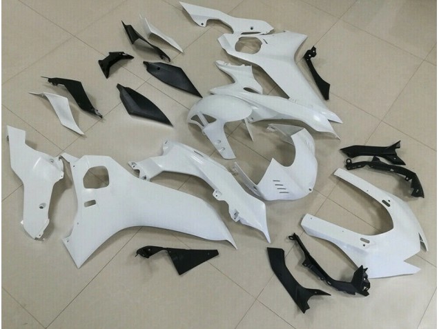 17-21 Gloss White Yamaha R6 Motorcycle Fairings