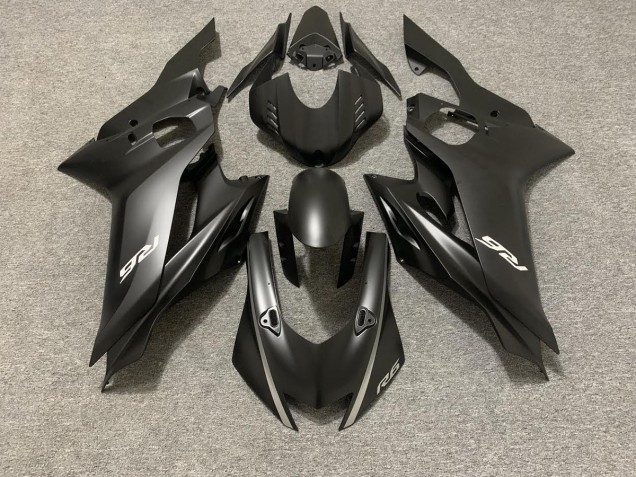 17-21 Matte Black Yamaha R6 Motorcycle Fairings