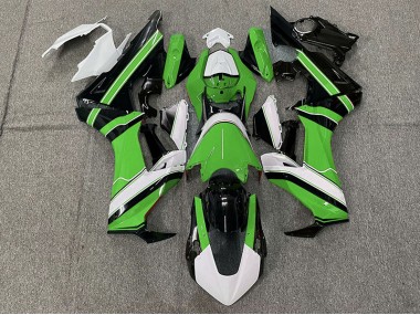 Best 17-23 Gloss Green White and Black Honda CBR1000RR Motorcycle Fairings