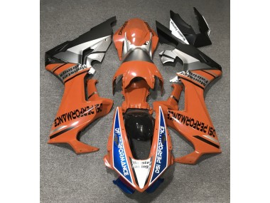 Best 17-23 Gloss Orange & Blue Honda CBR1000RR Motorcycle Fairings