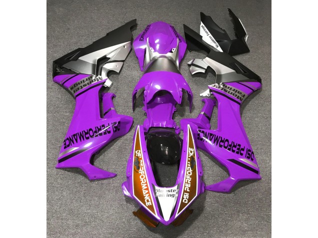 17-23 Gloss Purple & Orange Honda CBR1000RR Motorcycle Fairings