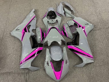 Best 17-23 Nardo with Pink Stripes Honda CBR1000RR Motorcycle Fairings