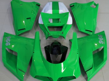 Best 93-05 Gloss Green Ducati Ducati 996 748 916 998 Motorcycle Fairings