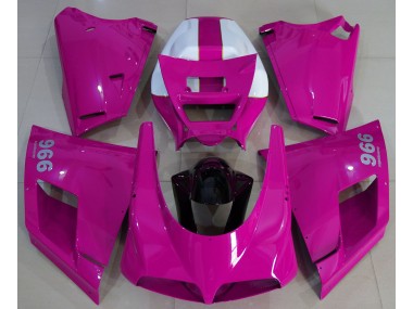 Best 93-05 Gloss Pink Ducati Ducati 996 748 916 998 Motorcycle Fairings