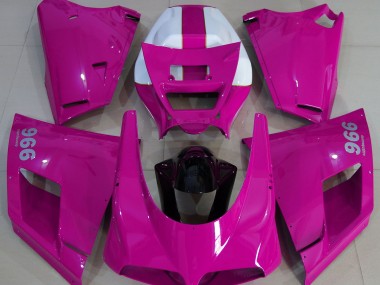 Best 93-05 Gloss Pink Ducati Ducati 996 748 916 998 Motorcycle Fairings