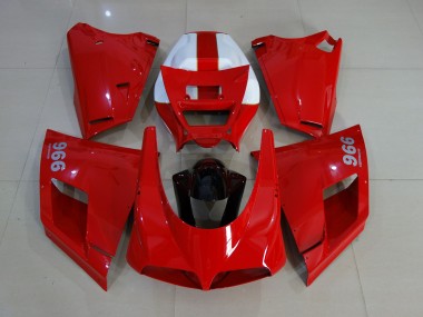 Best 93-05 Gloss Red Ducati Ducati 996 748 916 998 Motorcycle Fairings