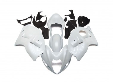 Best 97-07 Custom Pearl White Suzuki GSXR 1300 Hayabusa Motorcycle Fairings